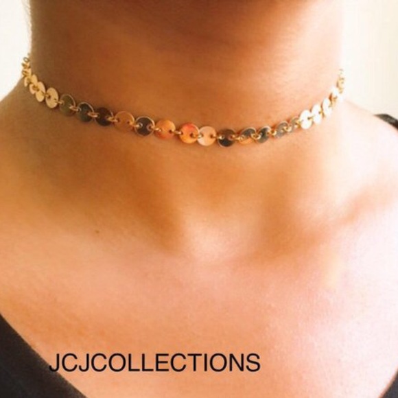 ✨ ✨Coin Disc Choker Necklace ✨ - Picture 2 of 3